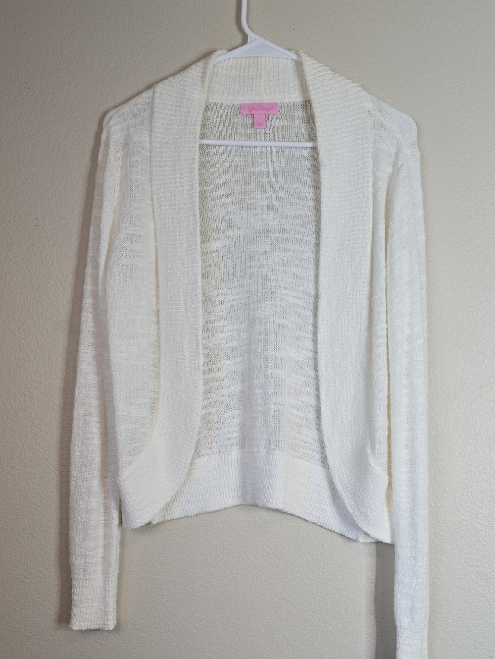 Lilly pulitzer Amelia cardigan in Off white size Large